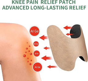 10 Pcs Self-Heating Knee Patches for Pain Relief – Joints, Neck & Shoulder Support